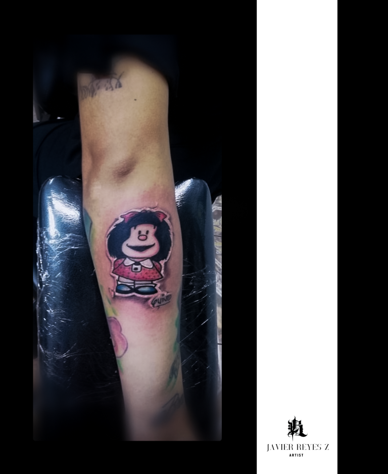 Foto de un tatuaje terminado 5