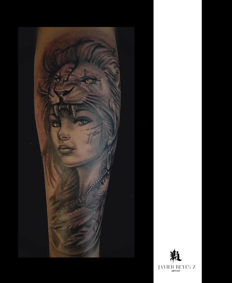 Foto de un tatuaje terminado 11